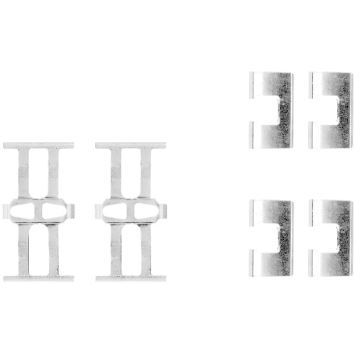 TEXTAR Zubeh&ouml;rsatz, Scheibenbremsbelag 82049600