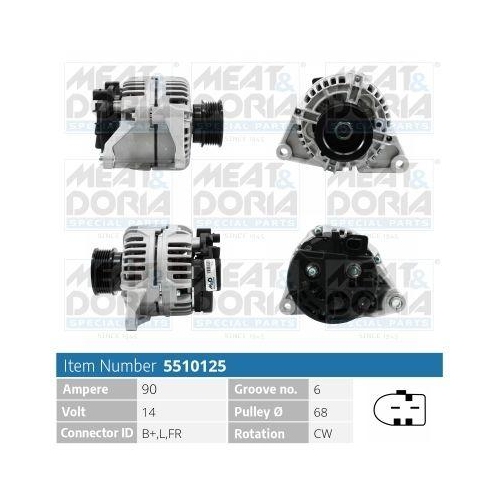 MEAT & DORIA Generator 5510125