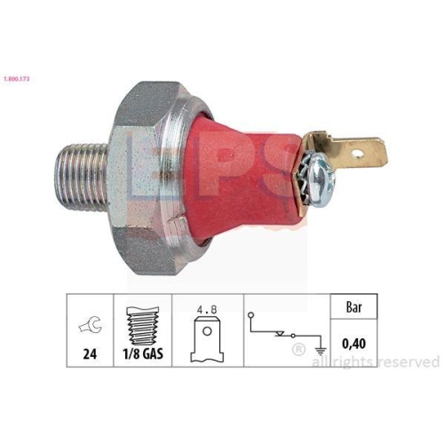 EPS &Ouml;ldruckschalter Made in Italy - OE Equivalent