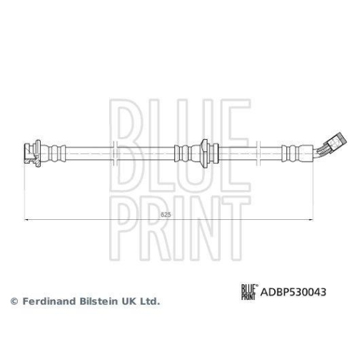 BLUE PRINT Bremsschlauch ADBP530043