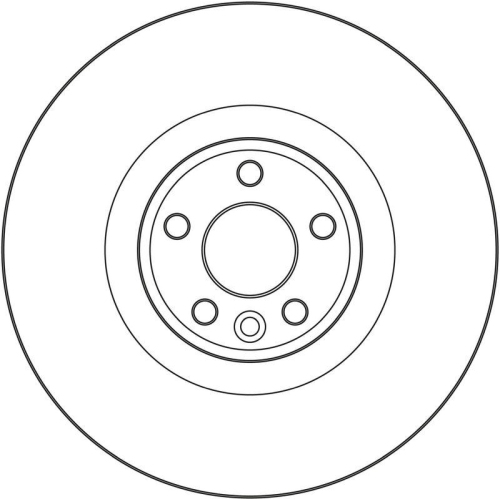 TRW Bremsscheibe TRW SINGLE DF4073S