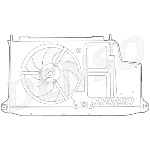 DENSO L&uuml;fter, Motork&uuml;hlung DER21012