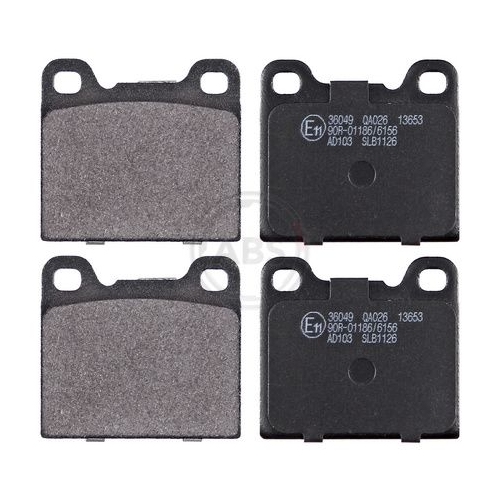 A.B.S. Bremsbelagsatz, Scheibenbremse 36049