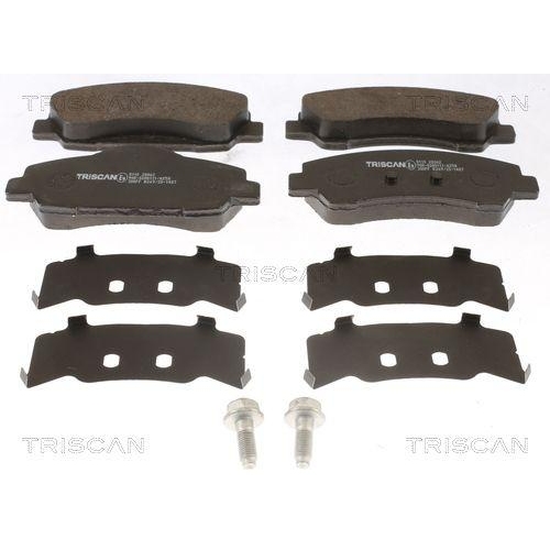 TRISCAN Bremsbelagsatz, Scheibenbremse 8110 28062