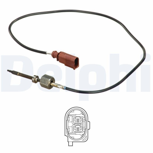 DELPHI Sensor, Abgastemperatur TS30252