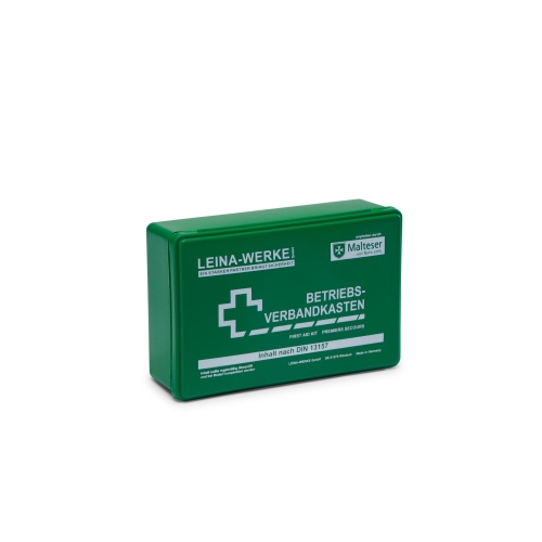 LEINA-WERKE Betriebsverbandkasten klein gr&uuml;n DIN13157 REF 20000
