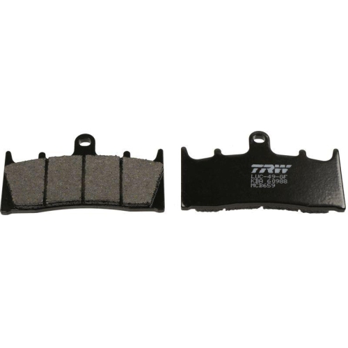 TRW Bremsbelagsatz, Scheibenbremse Organic Allround MCB659