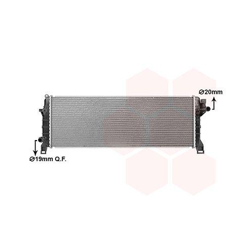 VAN WEZEL K&uuml;hler, Motork&uuml;hlung 88012700