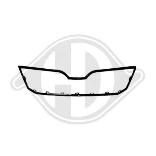 DIEDERICHS Rahmen, K&uuml;hlergitter 7842043