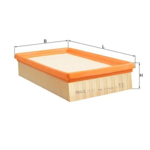 MAHLE Luftfilter LX 112