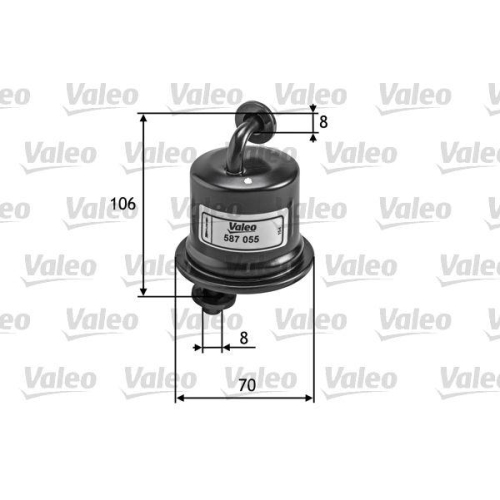 VALEO Kraftstofffilter 587055