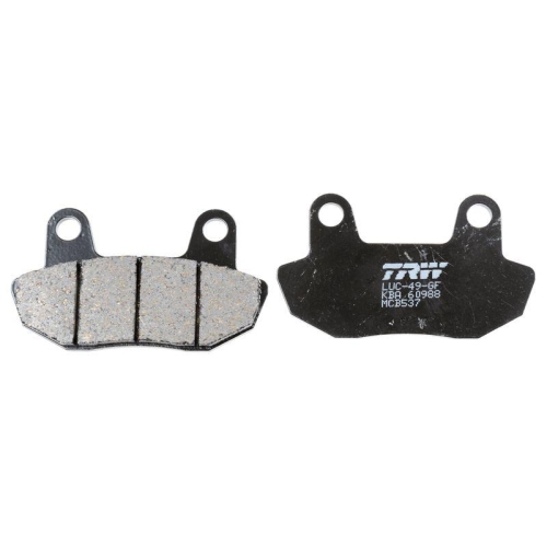 TRW Bremsbelagsatz, Scheibenbremse Organic Allround MCB537