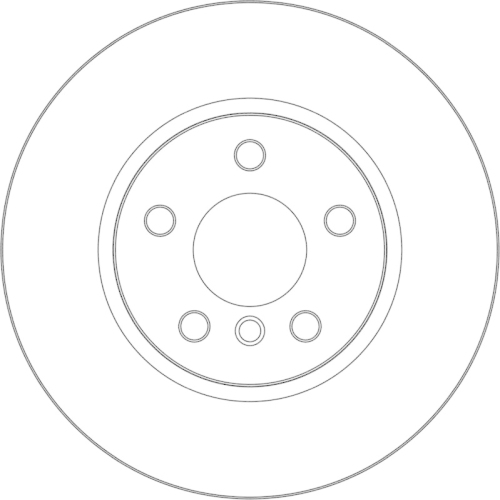 TRW Bremsscheibe DF4177