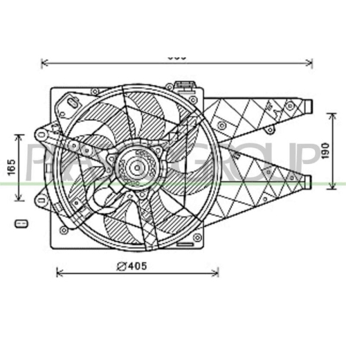 PRASCO L&uuml;fter, Motork&uuml;hlung PrascoSelection FT930F007