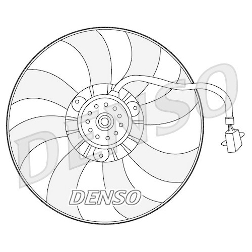 DENSO L&uuml;fter, Motork&uuml;hlung DER32007