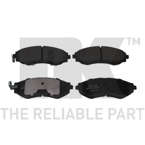 NK Bremsbelagsatz, Scheibenbremse 225005