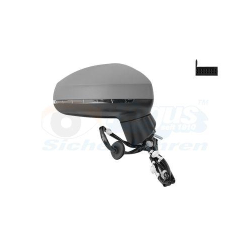 VAN WEZEL Au&szlig;enspiegel * HAGUS * 0304808