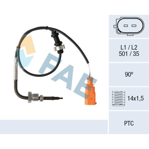 FAE Sensor, Abgastemperatur 68024