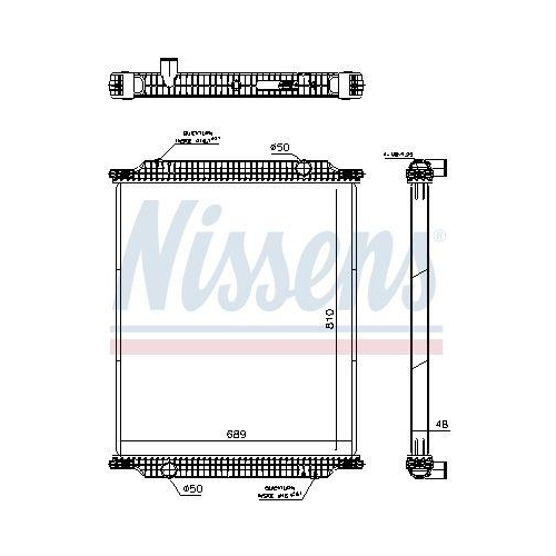 NISSENS K&uuml;hler, Motork&uuml;hlung 67197