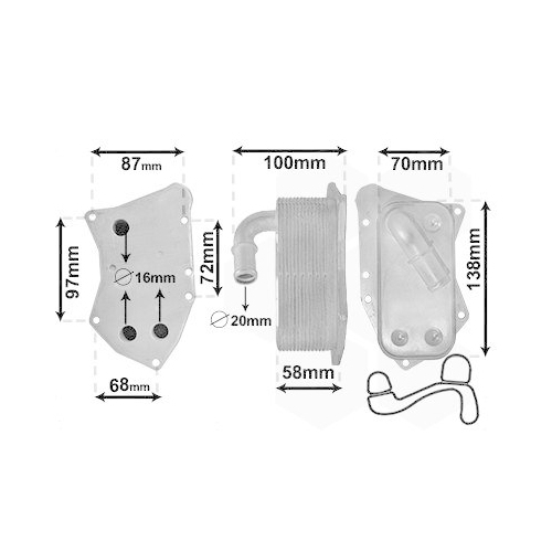 VAN WEZEL &Ouml;lk&uuml;hler, Motor&ouml;l *** IR PLUS *** 37013712