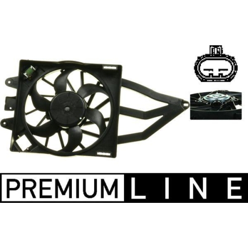 MAHLE L&uuml;fter, Motork&uuml;hlung BEHR *** PREMIUM LINE *** CFF 315 000P