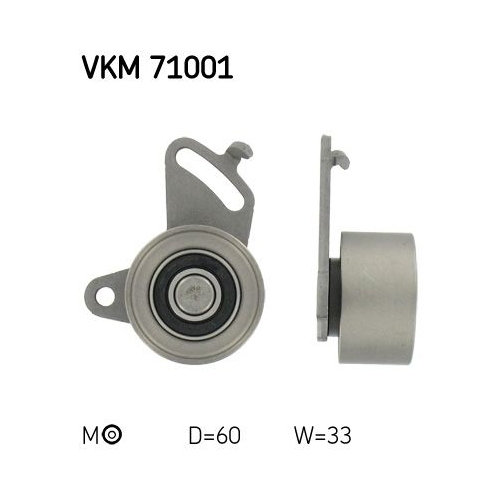 SKF Spannrolle, Zahnriemen VKM 71001