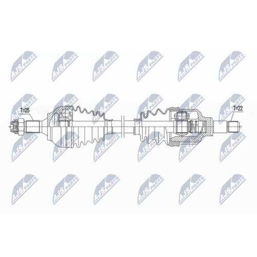 NTY Antriebswelle NPW-CT-115