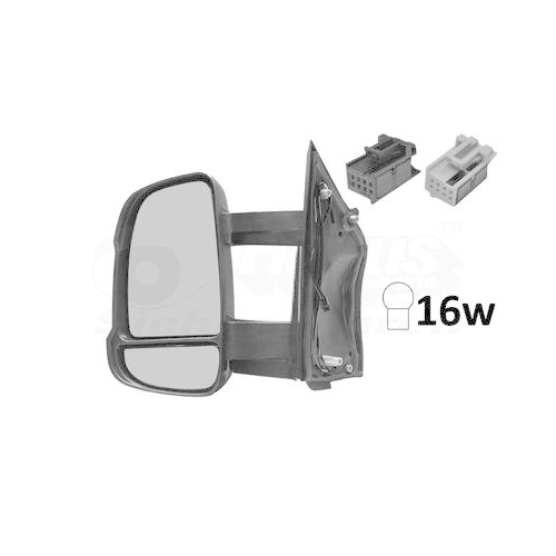 VAN WEZEL Au&szlig;enspiegel * HAGUS * 1651813