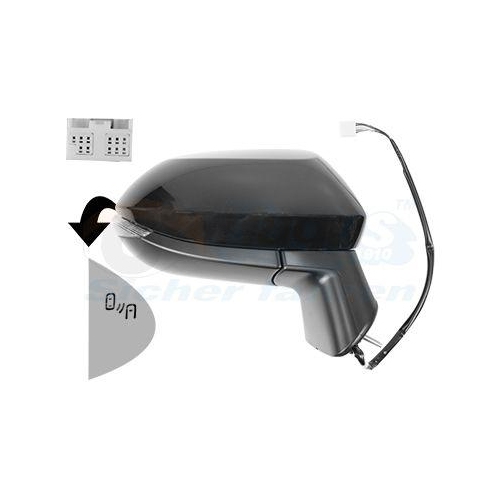 VAN WEZEL Au&szlig;enspiegel * HAGUS * 5415828