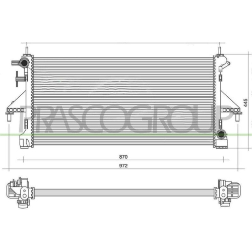 PRASCO K&uuml;hler, Motork&uuml;hlung PrascoSelection FT930R009
