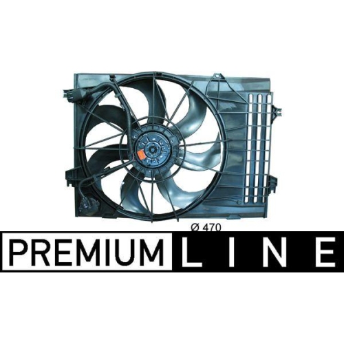 MAHLE L&uuml;fter, Motork&uuml;hlung BEHR *** PREMIUM LINE *** CFF 124 000P