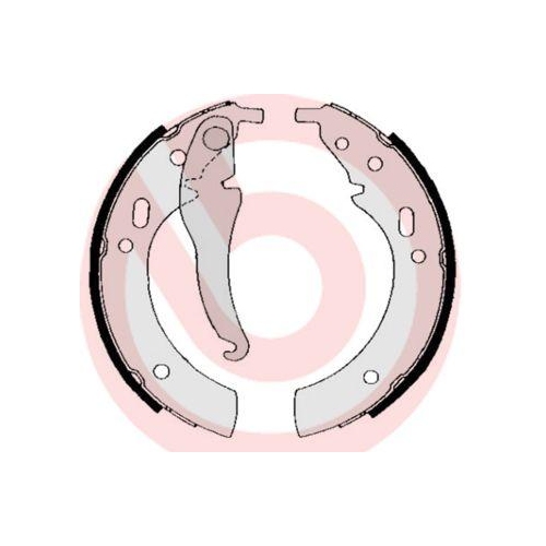 BREMBO Bremsbackensatz ESSENTIAL LINE