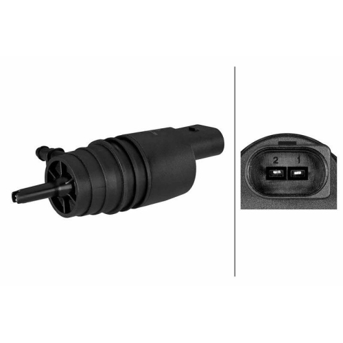 HELLA Waschwasserpumpe, Scheibenreinigung 8TW 006 848-751