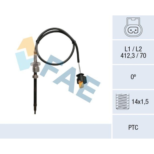FAE Sensor, Abgastemperatur 68039