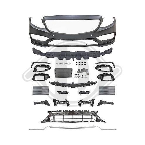 DIEDERICHS Stoßfänger HD Tuning 1673750