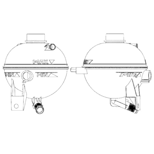MAHLE Ausgleichsbeh&auml;lter, K&uuml;hlmittel BEHR CRT 13 000S