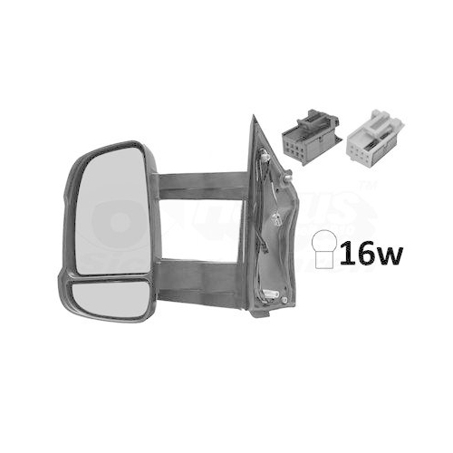 VAN WEZEL Au&szlig;enspiegel * HAGUS * 1651823