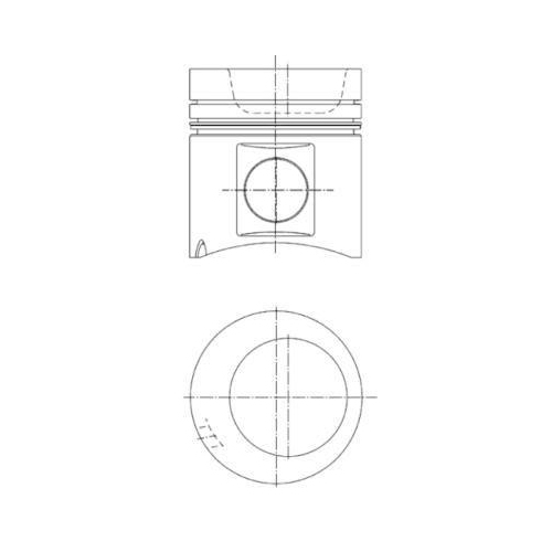 KOLBENSCHMIDT Kolben 40250600