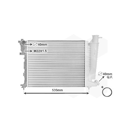 VAN WEZEL K&uuml;hler, Motork&uuml;hlung *** IR PLUS *** 09002154