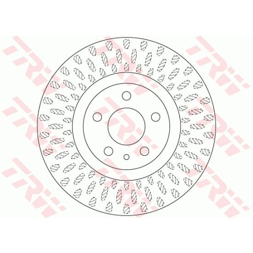 TRW Bremsscheibe DF6522