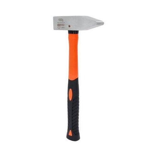 EDELSTAHL Schlosserhammer mit Fiberglasstiel, 1000g KS TOOLS 964.2042
