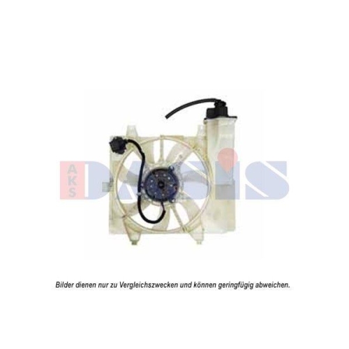 AKS DASIS L&uuml;fter, Motork&uuml;hlung