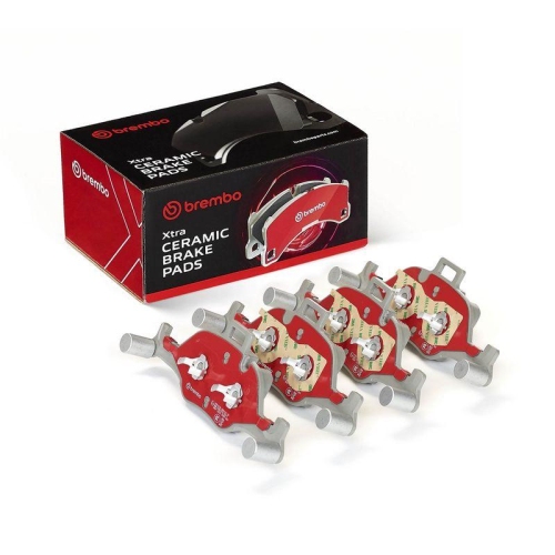 BREMBO Bremsbelagsatz, Scheibenbremse XTRA LINE - Ceramic P06107NX
