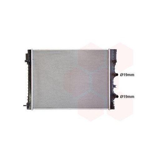 VAN WEZEL Niedertemperaturk&uuml;hler, Ladeluftk&uuml;hler 43014703