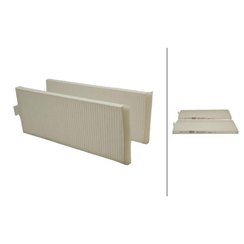 HELLA Filter, Innenraumluft 8ZC 366 122-211