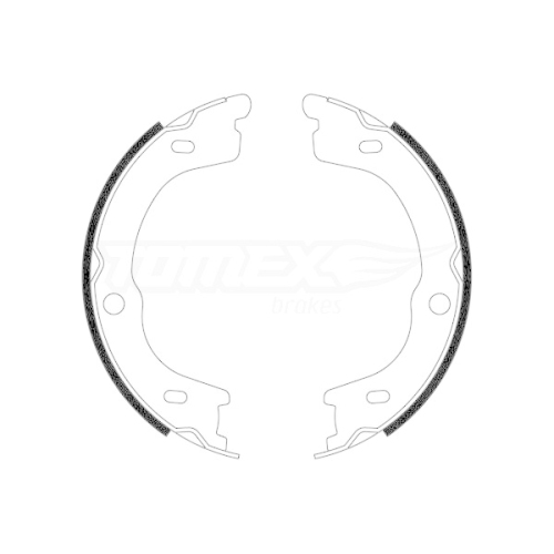 TOMEX Brakes Bremsbackensatz TX 23-13