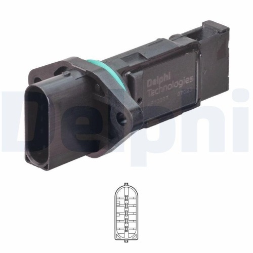 DELPHI Luftmassenmesser AF10387-12B1