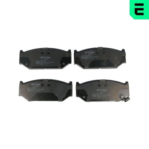 OPTIMAL Bremsbelagsatz, Scheibenbremse BP-12663