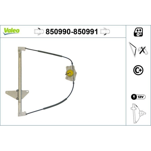 VALEO Fensterheber 850990
