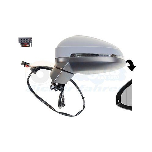 VAN WEZEL Au&szlig;enspiegel * HAGUS * 0346805